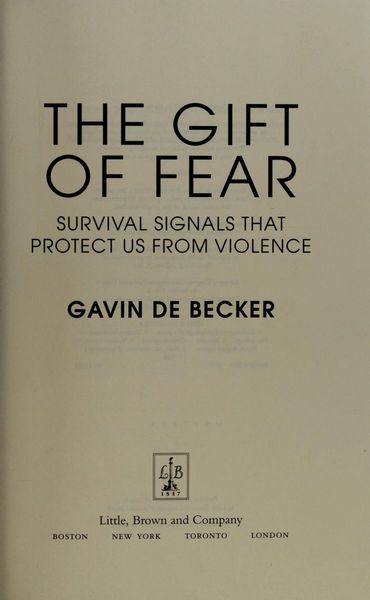 The gift of fear