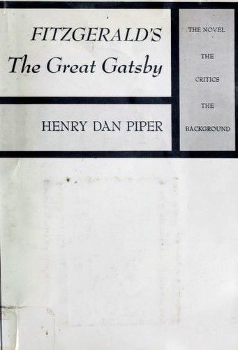 Fitzgerald's The Great Gatsby
