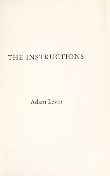 The instructions