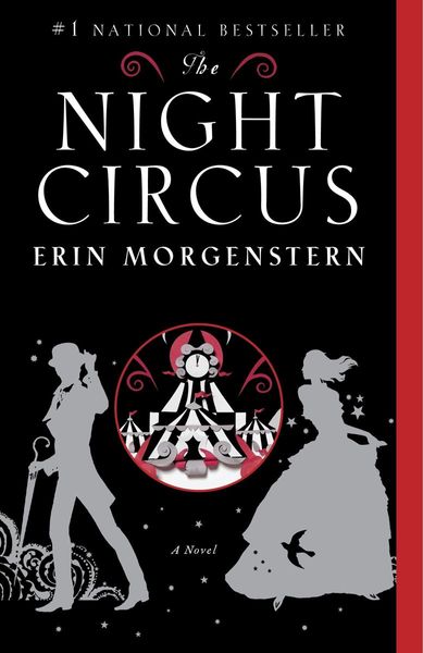 The cover of the book 'The Night Circus'