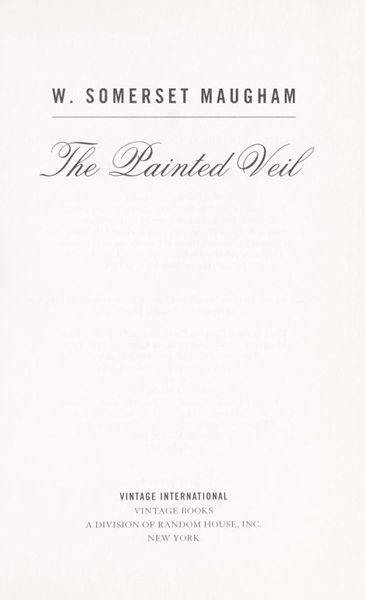 The painted veil