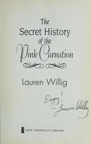 The secret history of the Pink Carnation