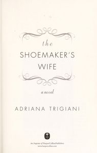 The shoemaker's wife