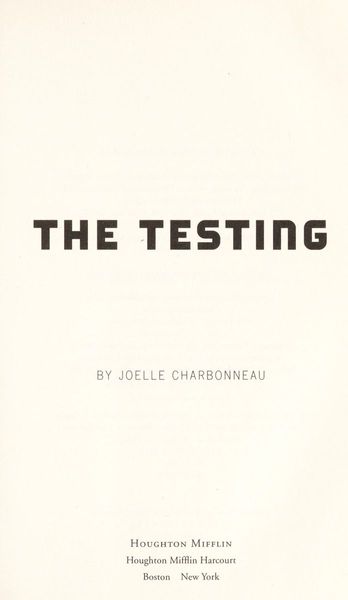 The testing