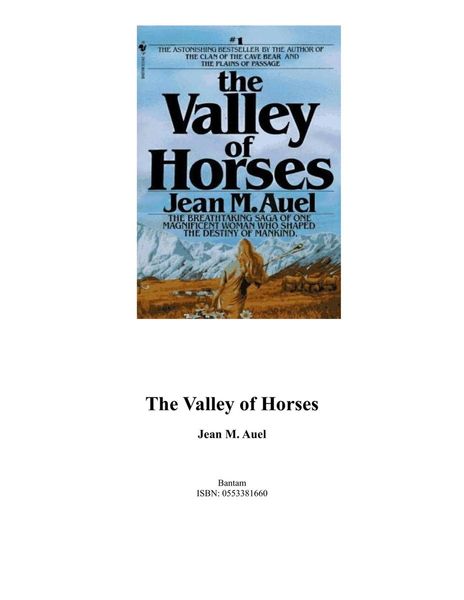 The valley of horses