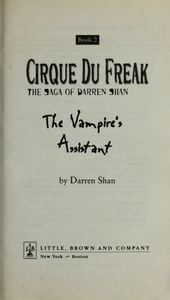 The vampire's assistant