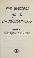 The Watsons go to Birmingham--1963
