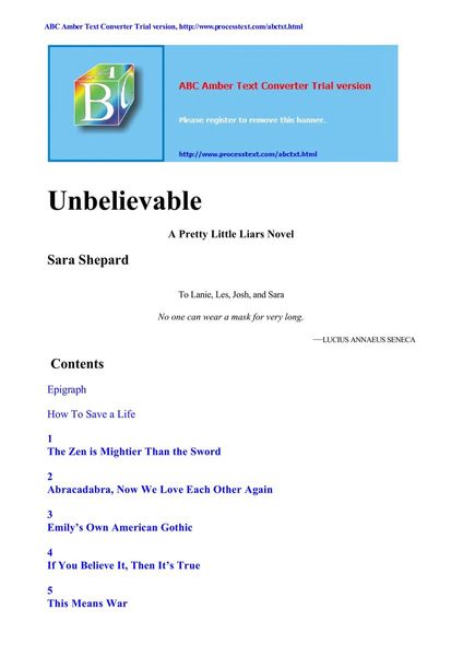 Pretty Little Liars #4