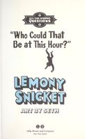 Who Could That Be at This Hour? (All the Wrong Questions #1)