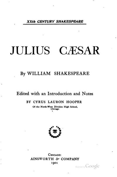 Julius Cæsar