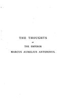 The Thoughts of the Emperor Marcus Aurelius Antoninus
