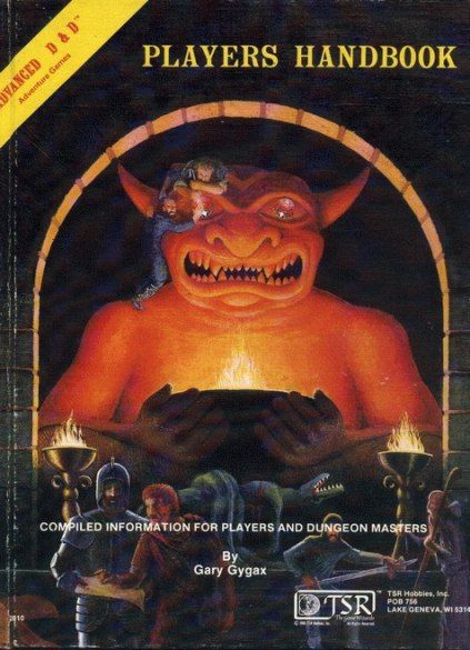 Advanced dungeons & dragons, players handbook