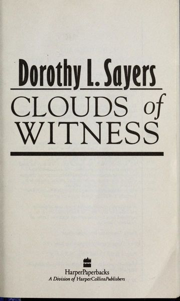 Clouds of witness