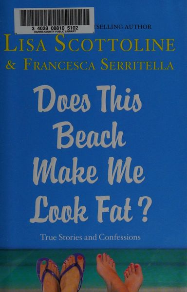 Does this beach make me look fat?