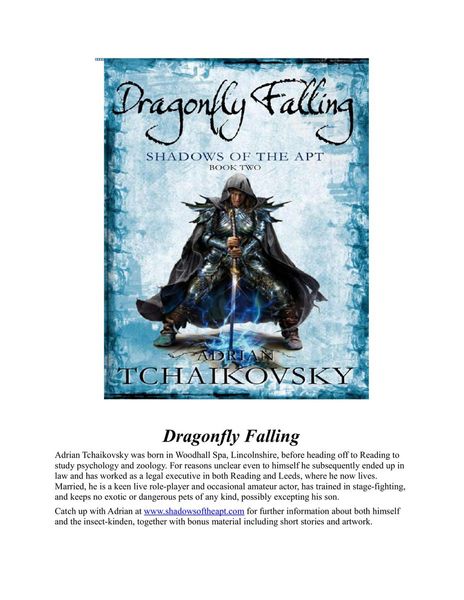 Dragonfly falling