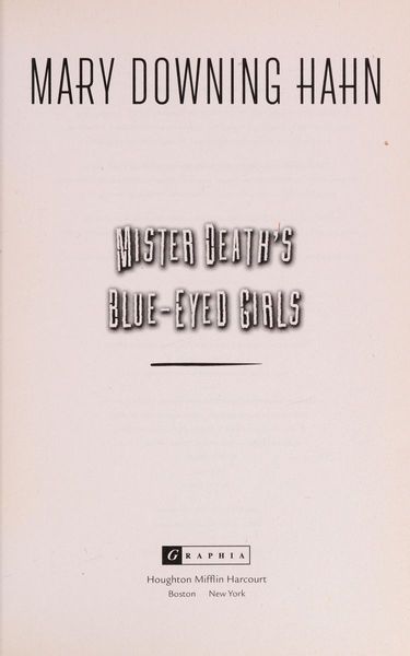 Mr. Death's blue-eyed girls