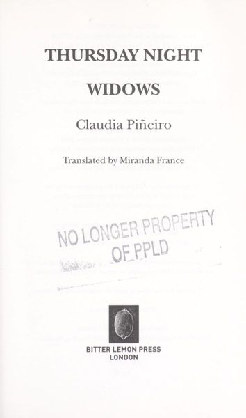 Thursday night widows