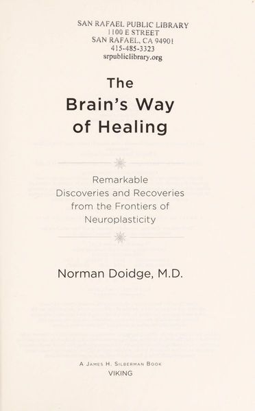 The Brain's Way of Healing