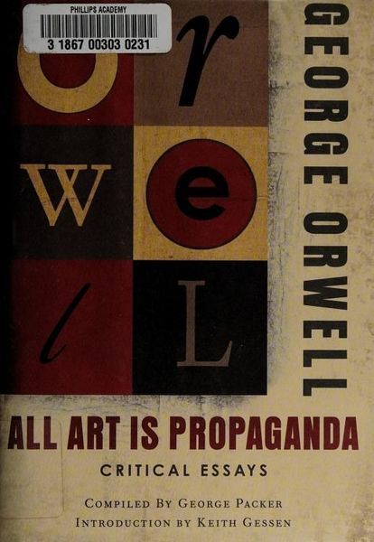 All Art is Propaganda
