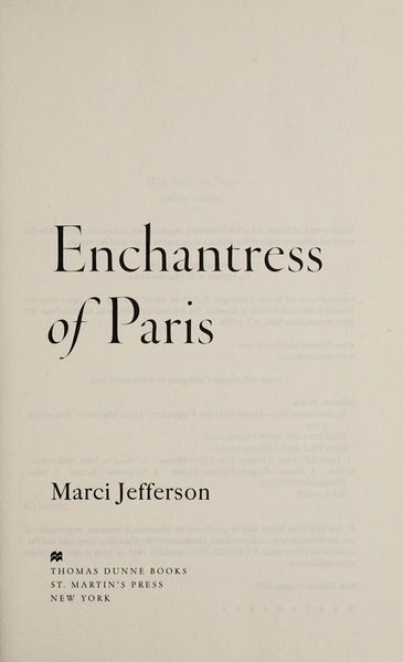 Enchantress of Paris