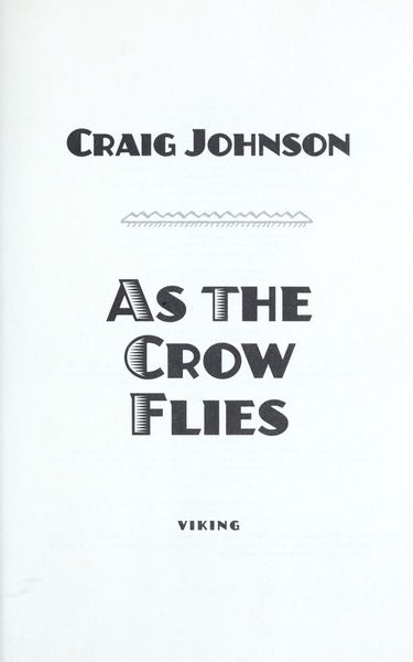 As the Crow Flies