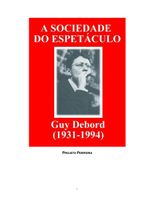 A Sociedade do espetáculo