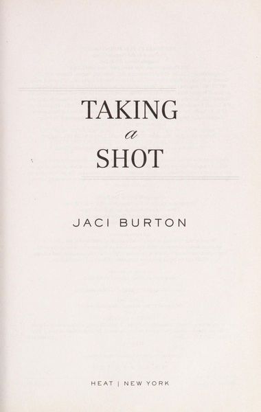 Taking a Shot