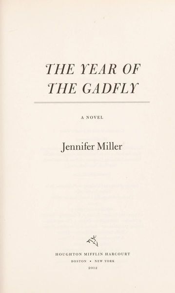 The Year of the Gadfly