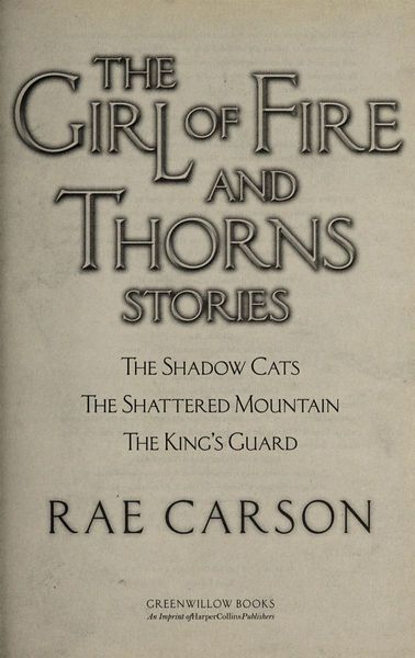 The Girl of Fire and Thorns Stories