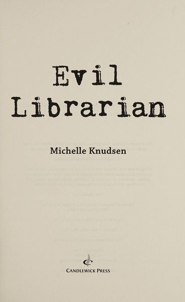 Evil Librarian