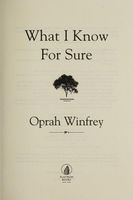 What I Know For Sure