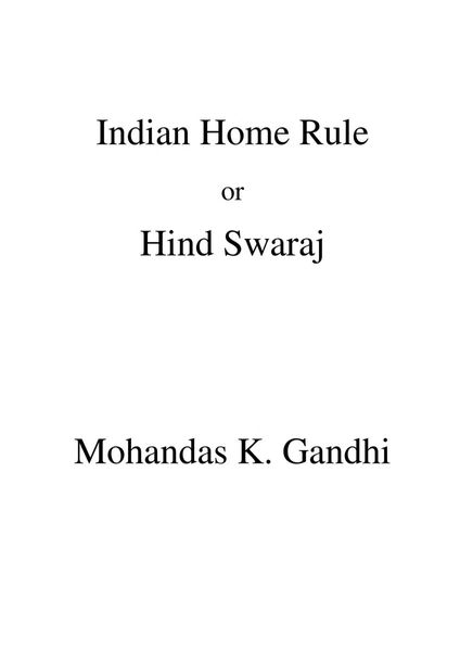 Indian Home Rule