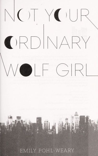 Not Your Ordinary Wolf Girl