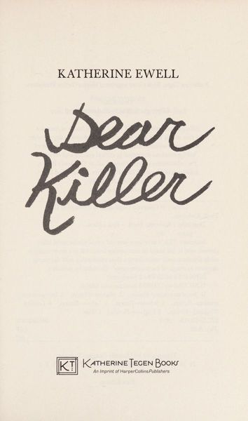 Dear Killer