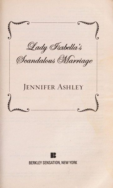 Lady Isabella's Scandalous Marriage
