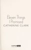 Eleven Things I Promised
