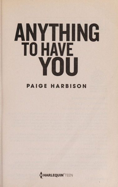 Anything to Have You