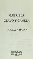 Gabriela, clavo y canela