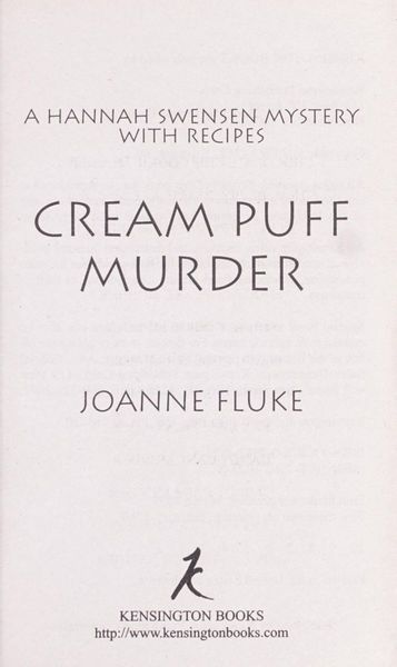 Cream Puff Murder
