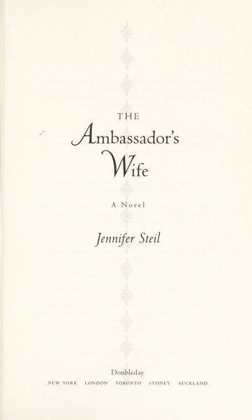 The Ambassador's Wife