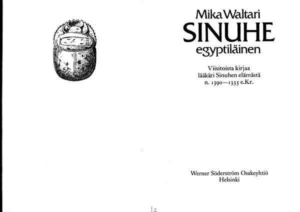 Sinuhe egyptiläinen