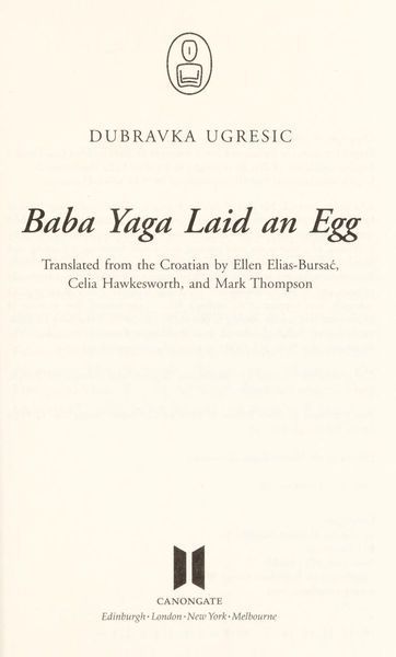 Baba Yaga Laid an Egg