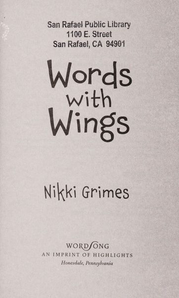 Words with Wings