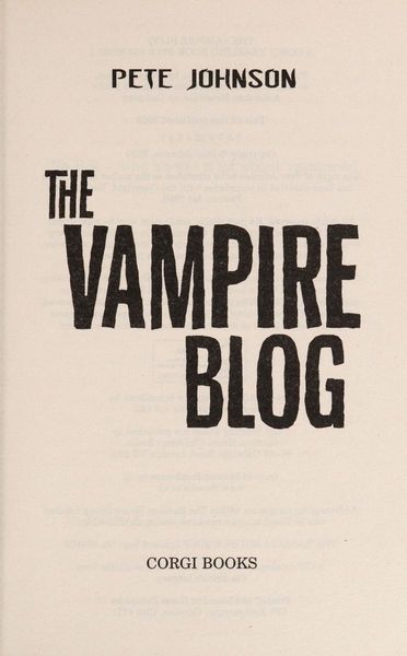 The Vampire Blog