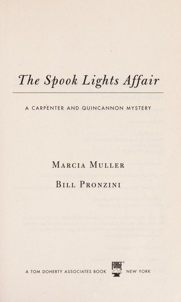 The Spook Lights Affair