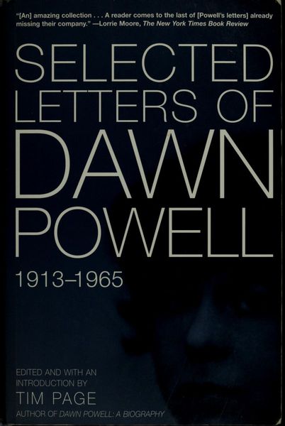 The Selected Letters of Dawn Powell