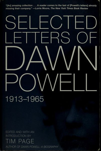 The Selected Letters of Dawn Powell