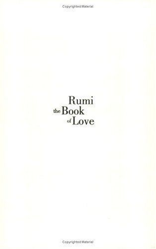 Rumi: The Book of Love