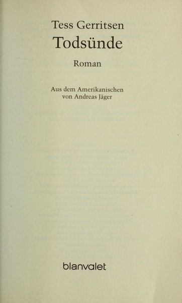 Todsünde