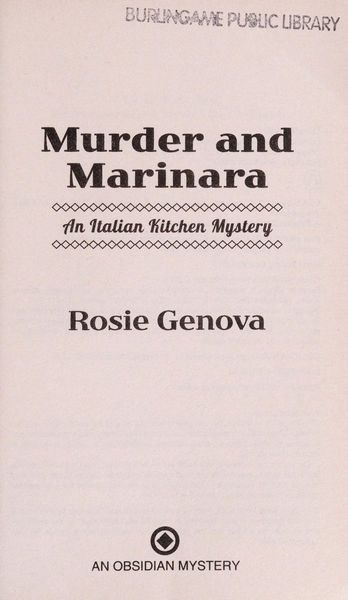 Murder and Marinara